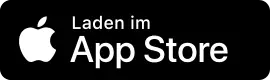 Schriftzug "Laden im App Store" auf schwarzem Hintergrund.